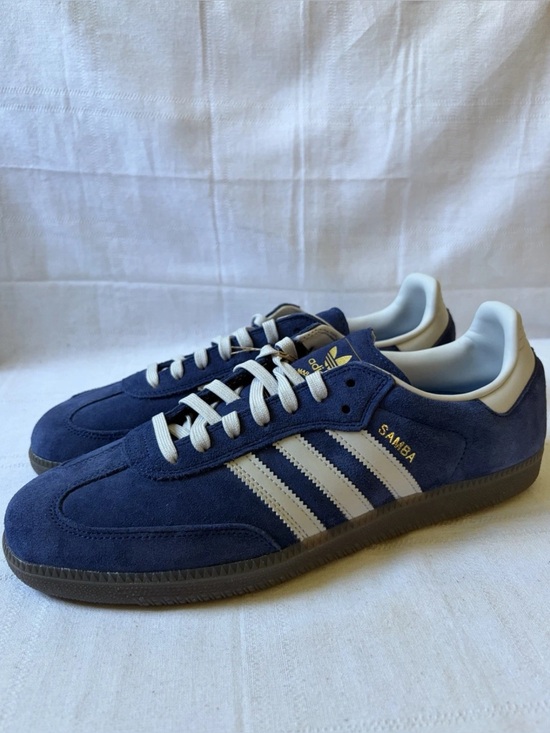 adidas Other - ADIDAS SAMBA ADV SKATE JP8523 BLUE / GUM SNEAKERS SHOES MENS SIZE 11.5 BRAND NEW